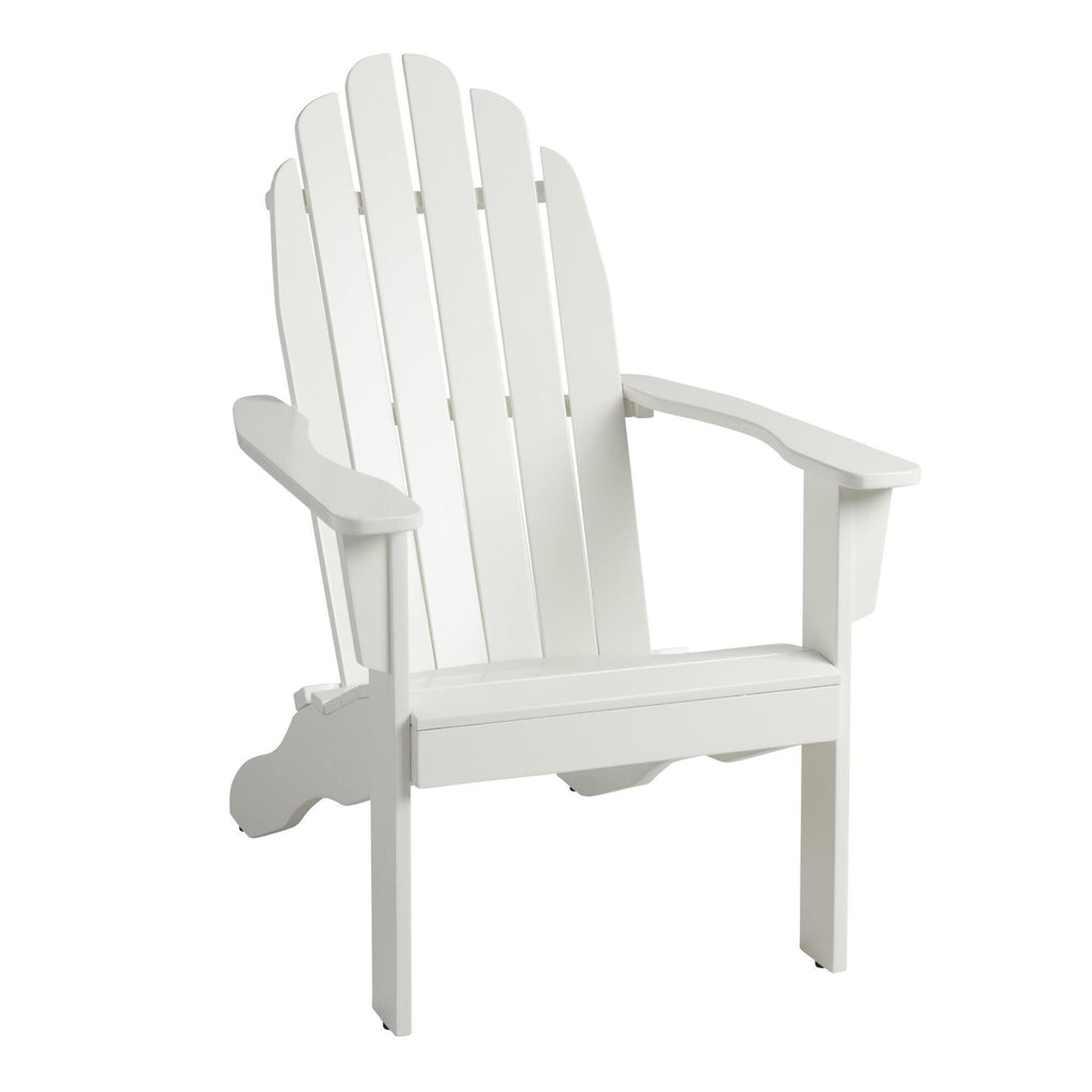 Slatted Wood Adirondack Chair