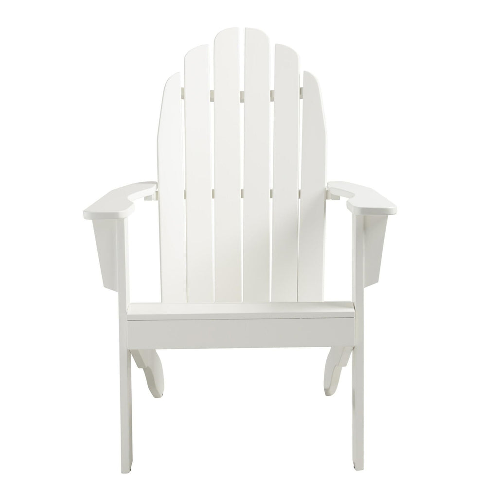 Slatted Wood Adirondack Chair
