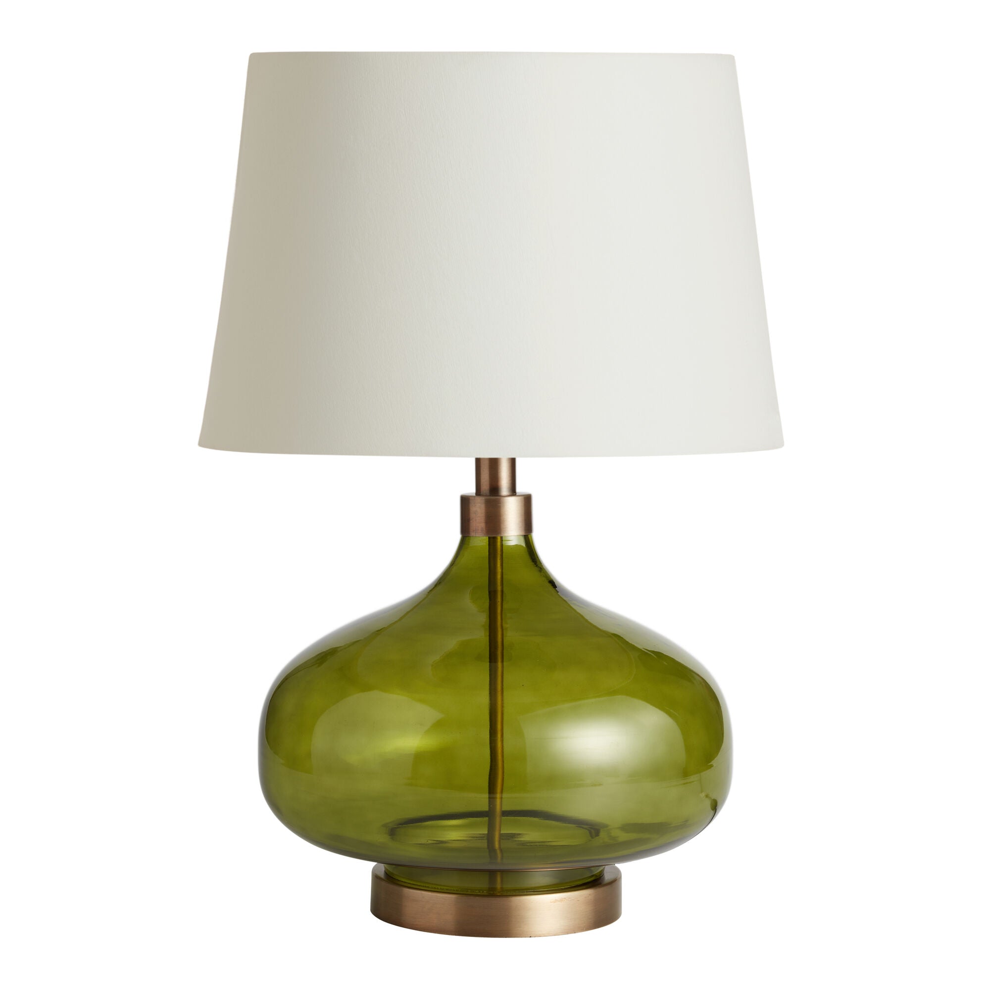 Halsey Glass Teardrop Table Lamp Base