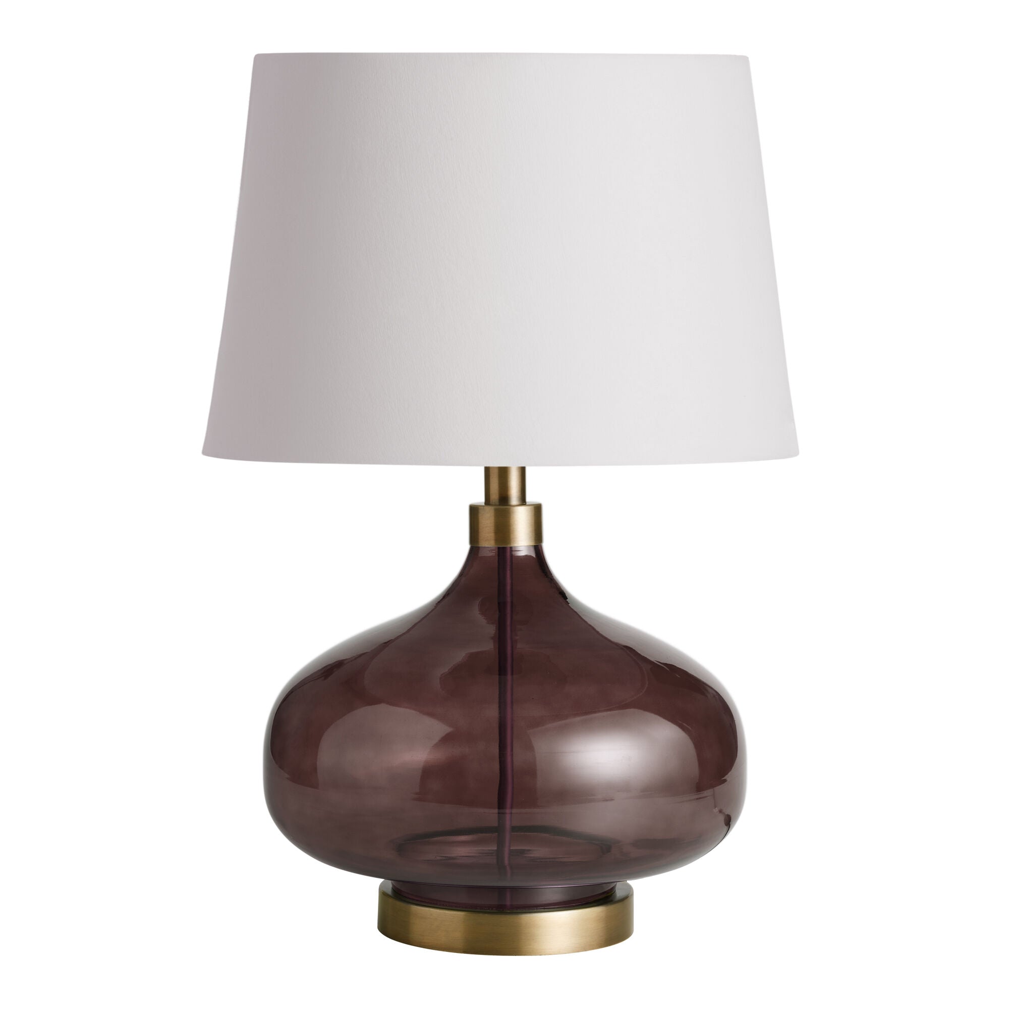 Halsey Glass Teardrop Table Lamp Base